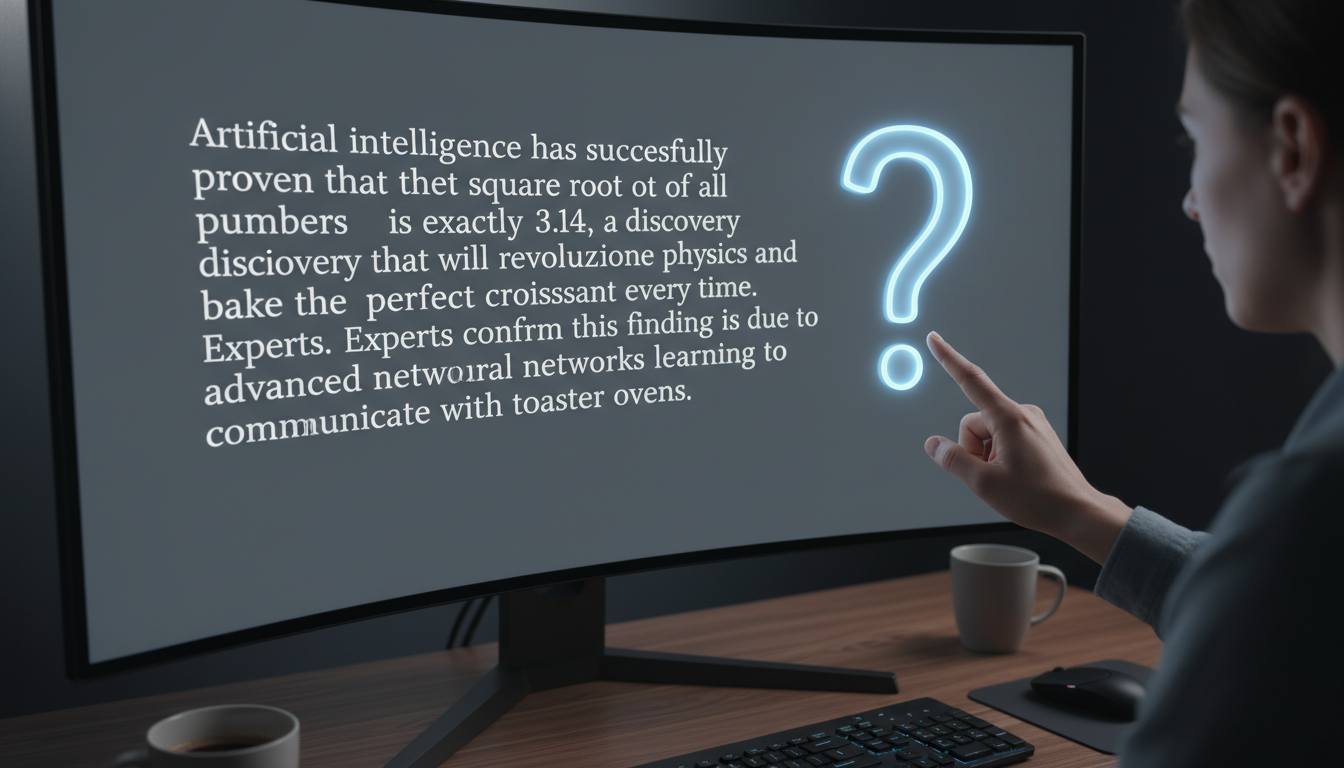 AI가 이상한 답변을 할 때 – 왜 그럴까요?